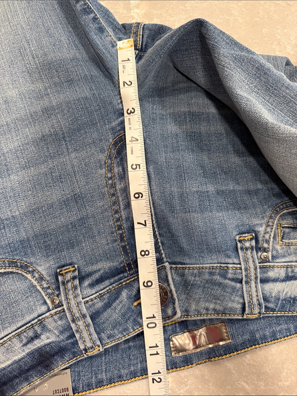 KUT From The Kloth Natalie Bootcut Jeans Size 8 Substantial Wash NWT - Picture 10 of 11